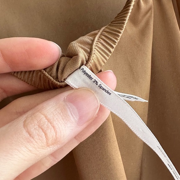 Soma Satin Tank Top, Beige/Tan, Size Medium - Picture 14 of 16